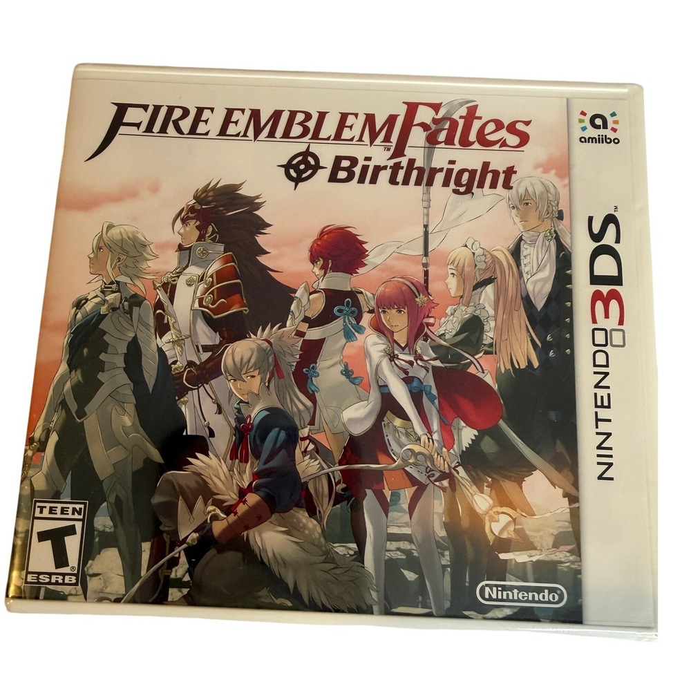 Fire Emblem Fates Birthright Nintendo 3DS Brand New Factory Sealed Authentic